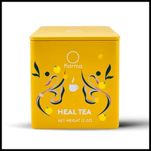 Karma Heal Tea | Turmeric Ginger Tulsi Licorice Root