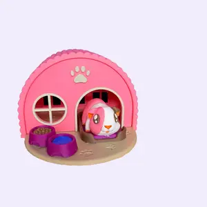 3D Printed Guinea Pig Cage With Guinea Pig