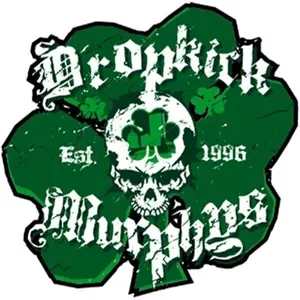 Sticker Dropkick Murphy's Shamrock 4x4- C&D Vinyl Decal Stickers