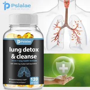 Lung Cleansing & Clearing | Mullein Leaf Capsules | 10:1 Mullein Leaf Extract (3000 mg eq) | Non-GMO, Vegan, 60 Veggie Softgels