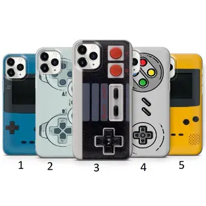 Game Controller phone case, Vintage Gamepad Gamer Retro phone cover for iPhone 15 Pro, 14 Plus, 13, Samsung S24, S23, S22, S21