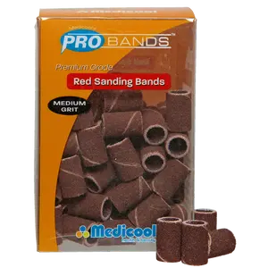 Medicool Pro Red Sanding Bands