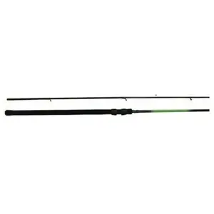 Hicks  10 ft. Jiggin Stik Graphite Fishing Pole with Rings - 2 Piece