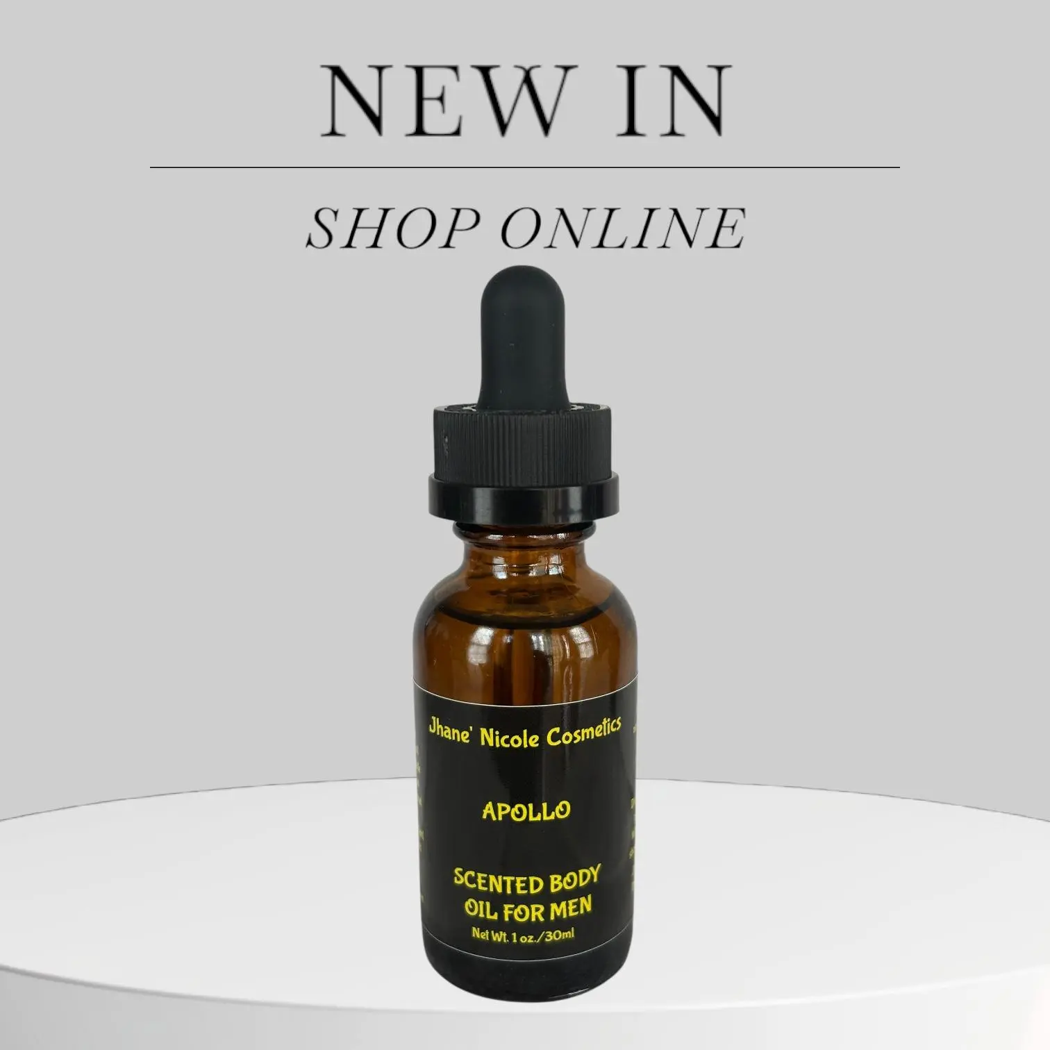 Apollo Scented Body Oil For Men