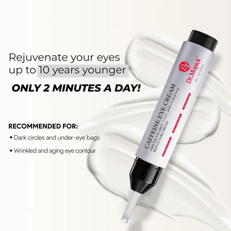 Dr.Mopick Retinol TM 0.1 Caffeine Revitalizing Eye Cream 20g | retinol, eyecream, korean skincare, moisturizer, anti-wrinkle, anti-aging, age-defying, rejuvenate, radiance