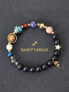 Constellation Design Beaded Charm Bracelet, Fashionable Jewelry for Women & Men, Trendy All-match & Exquisite Jewelry for Birthday Gift