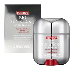 Medi Peel Peptide 9 Sun Bio Stick SPF 50+ – Hyaluronic Acid Facial Sunscreen, Comfort & Care