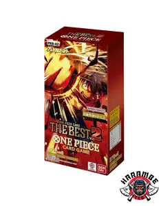 Bandai Namco One Piece CCG PRB-02 Premium Booster Box - 10 Packs of 10 Cards - Authentic Japanese Edition Trading Card Game Collection Shipped Sealed