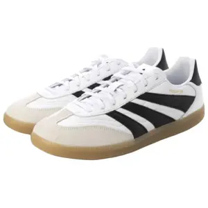 Adidas Predator Freestyle Men's Low-Top Lifestyle Sneakers in White and Black - Comfortable, Versatile, Slip-Resistant, and Durable