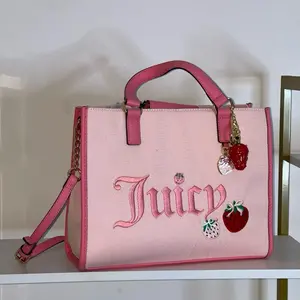 Juicy Couture Pink Strawberry Tote