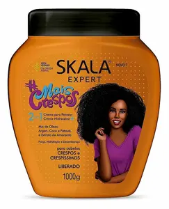 SKALA Super Curly Hair Type 4ABC - Hydrate Curls, Eliminate Frizz, For Curly Hair - 2 IN 1 Conditioning Treatment Cream and Cream To Comb 35.2oz Conditioner Haircare Shampoo Comfort Cleansing Cleanser
