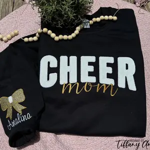 Custom Cheer Mom Knitwear Sweater for Womenswear