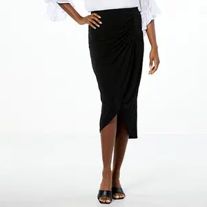 Colleen Lopez Cascading Draped Skirt