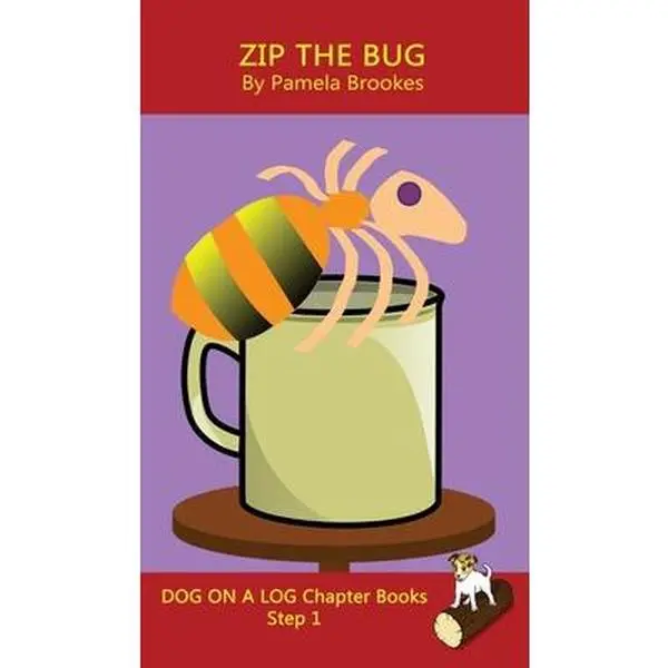 USED-Zip The Bug Chapter Book: Sound-Out Phonics Books Help Developing Readers, including Students with Dyslexia, Learn to Read (Step 1 in a Systematic Ser by Brookes, Pamela (Hardcover)