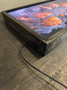 Gaming table, RPG digital map case, Tv case, , dnd gaming table.