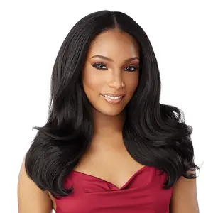 Sensationnel V-Part Wig Curls Kinks N Co Glueless V-Unit 3