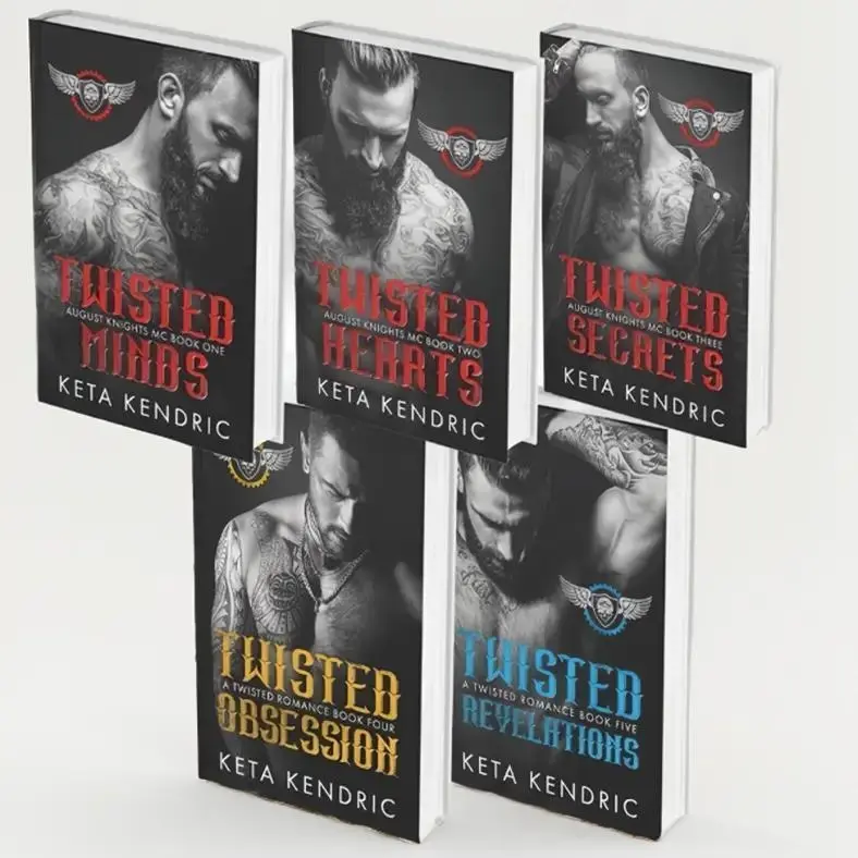 The Twisted Series Dark MC Romance Autographed Books