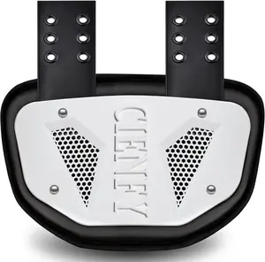 Football  Plate, Lower Backplate with Hard Shell, High Impact Padding and Durable Adjustable Straps for Youth and Adults