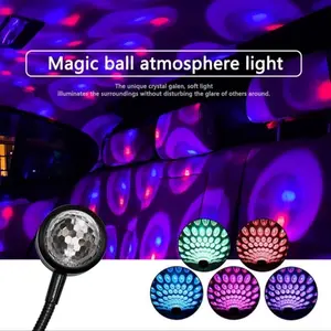 USB Indoor/Car Interior Roof LED Atmosphere Starry Sky Night Projector Lamp
