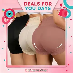 Women's High-Waist Lace Butt Lifter Shaping Shorts - Tummy Control Shapewear Underwear for Womenswear
