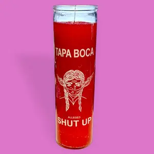 Candle Tapa Boca Shut Mouth