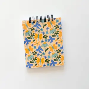 Sunny Blue 3.5"x4.25" Blank Mini Notebook