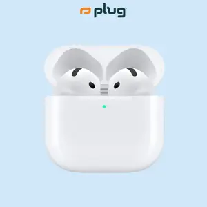 Refurbished AirPods 4th Generation - Excellent Condition with 1-Year Warranty by Plug
