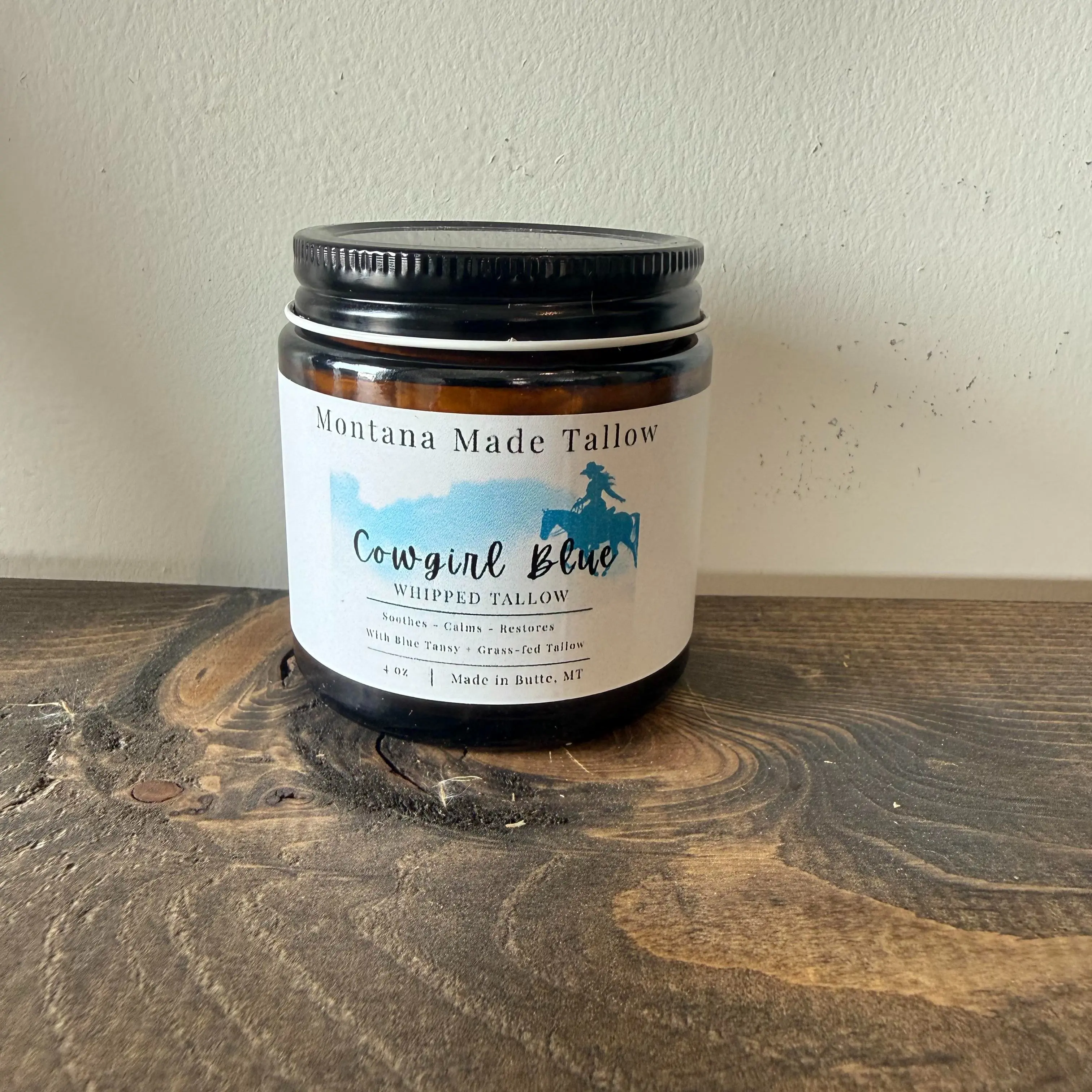 Cowgirl Blue Whipped Tallow Balm | Blue Tansy + Magnesium