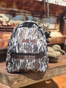 Toddler Camo Camp Bag with Embroidered Duck Call – Perfect for Little Adventurers
