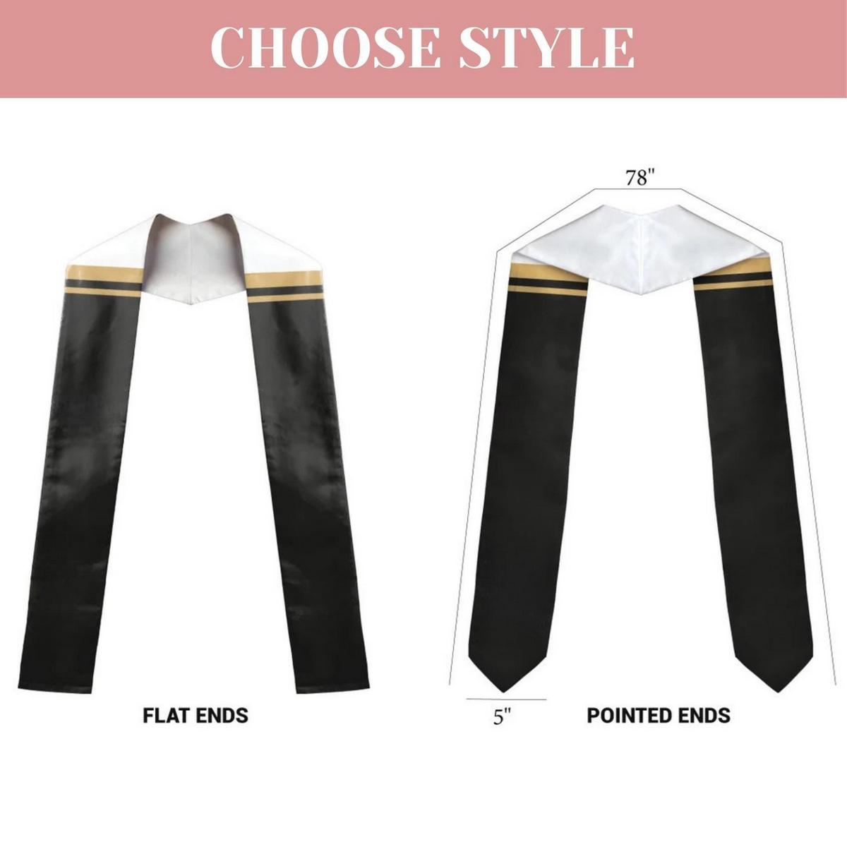 Customized 2026 Guatemalan American Flag Graduation Sash Guatemala Graduation Stole Custom Graduation