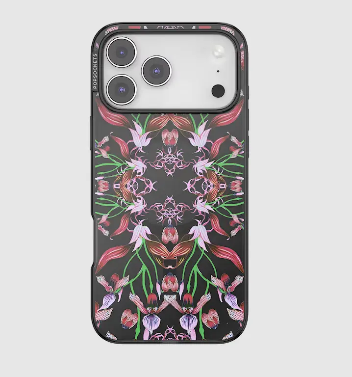 Orchid Mirrored MagSafe Protective Casing for iPhone 17 Pro Max - MagSafe-Compatible Smartphone Cover with Enhanced Protection