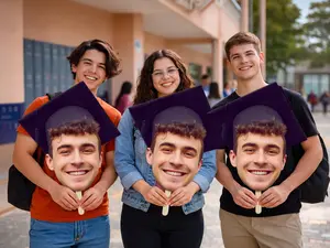 Graduation 2026 Gifts Big Heads on a Stick, Face on a Stick, Graduation Fan, Class of 2026, Fat Head Cut Out Sign, Gift for Graduate, Graduation Decorations 2026