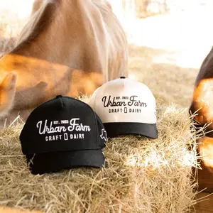Urban Farm Craft Dairy Embroidered Logo Hat