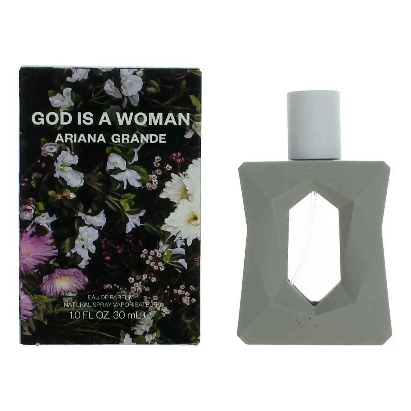 God Is a Woman Floral Eau De Parfum Spray for Women - 1 oz (30 ml) by Ariana Grande
