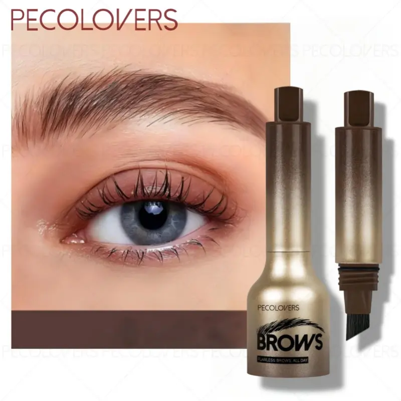 1pc Multi-Shade Waterproof Eyebrow Tinting Cream - Long-Lasting Fade-Resistant Formula, 4 Earthy Tones for Natural Definition, Quick-Drying Non-Sticky Texture, Great for Everyday Routine & On-the-Go Touch-Up - Eyebrow Styling Cosmetic Tinted Eyebrow Cream