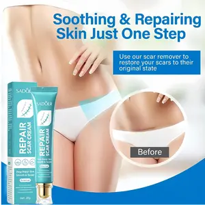 Advanced Silicone Scar Cream -Improves Appearance of Scars, Smooths &Hydrates Skin, Gentle Formula for Old & NewScars 20g Body scar care cream