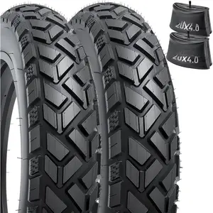 20x4.0 Heavy Duty  E- Tire, High-Performance 20X4/102-406 Compatible with 20 x 4.0 Electric , MTB, Mountain, -Terrain Directional Tread  Tire
