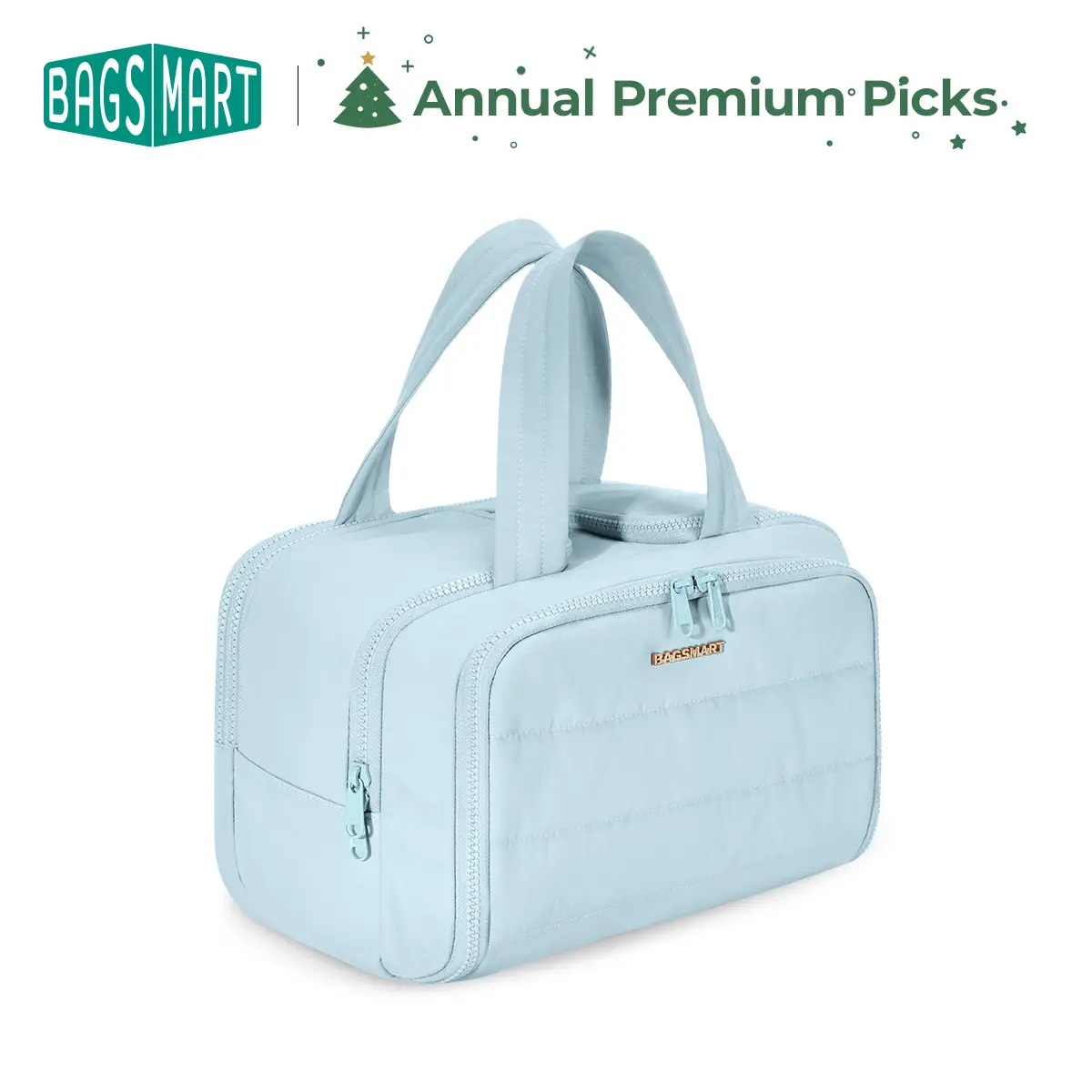 Toiletry Bags-Light Blue