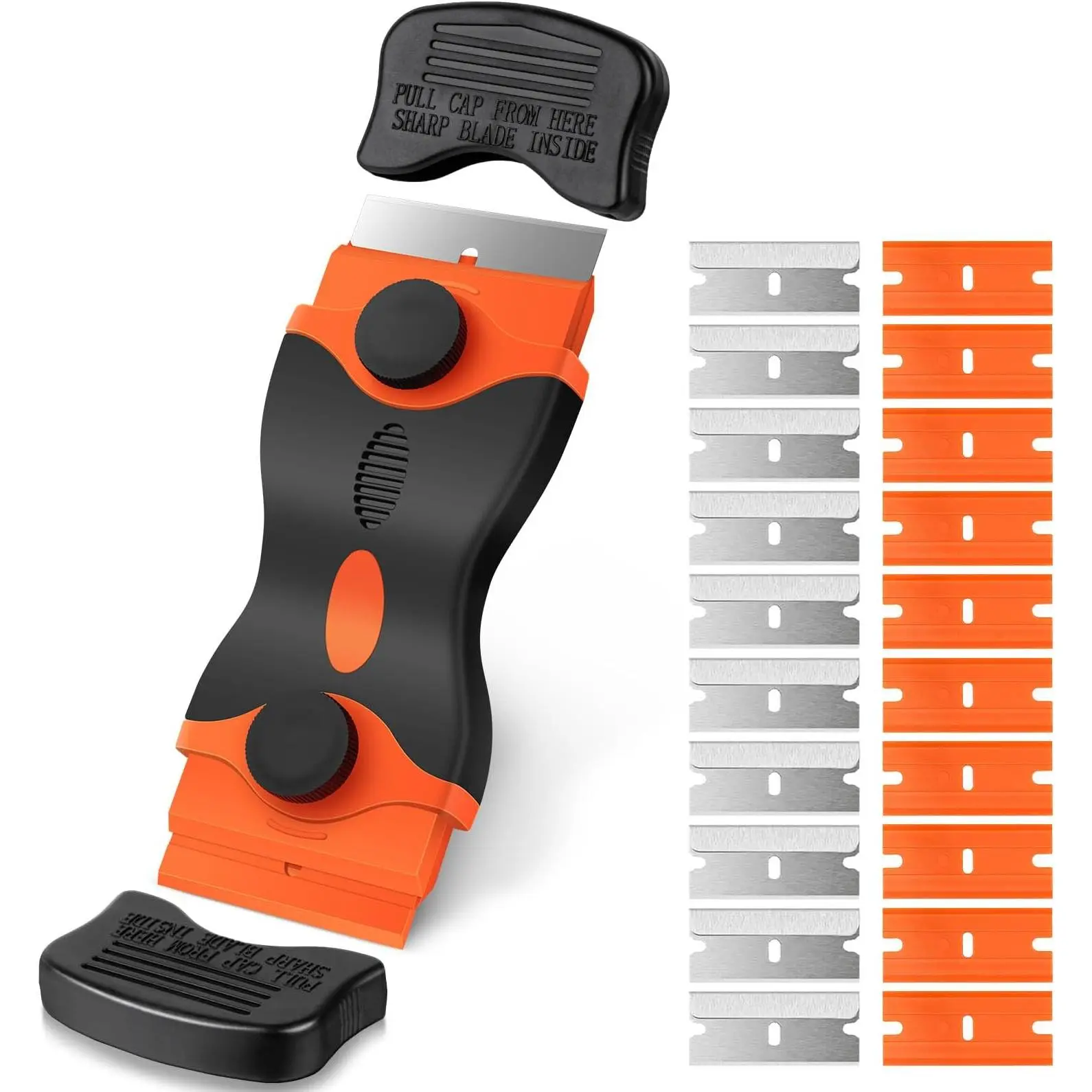 Orange With 20 Blades