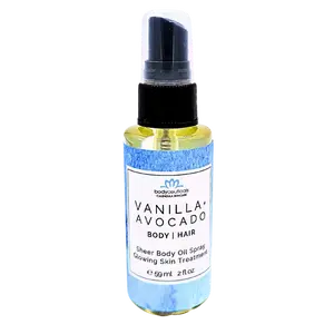 Body + Hair Oil - Vanilla Avocado 2 oz Spray