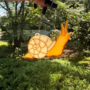 Snail Handmade Suncatcher