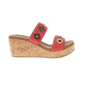 Corkys Womens Hi Tide  Casual Sandals Casual Mid Heel 2-3" - Red