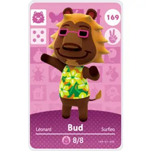 Bud - Villager NFC Card for Animal Crossing New Horizons Amiibo