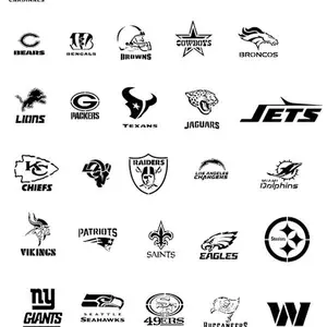 Black & White Pick Your Team Sheet