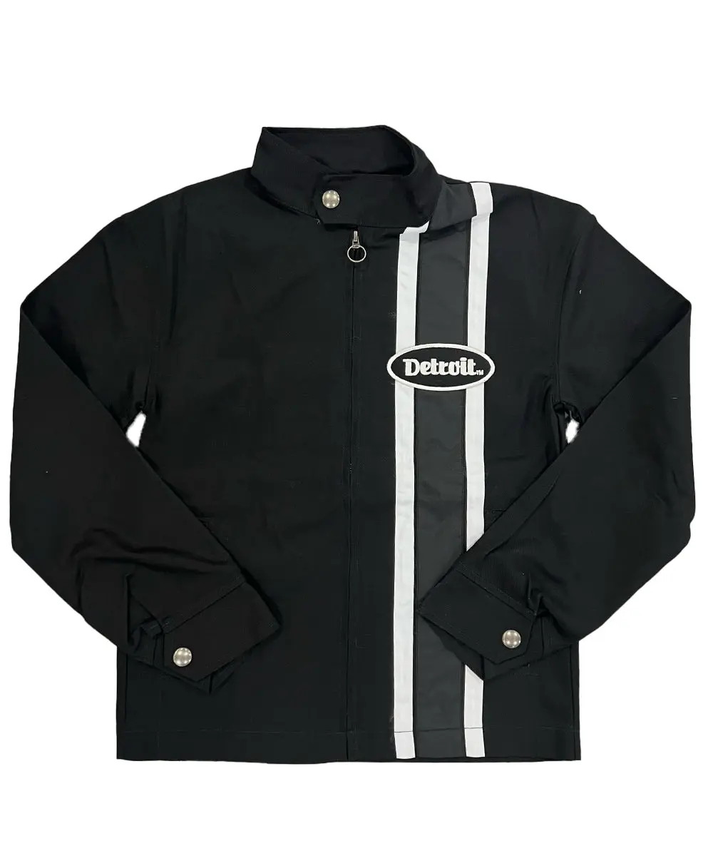 Men's Black Detroit Denim Jackets