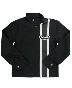 Men's Black Detroit Denim Jackets