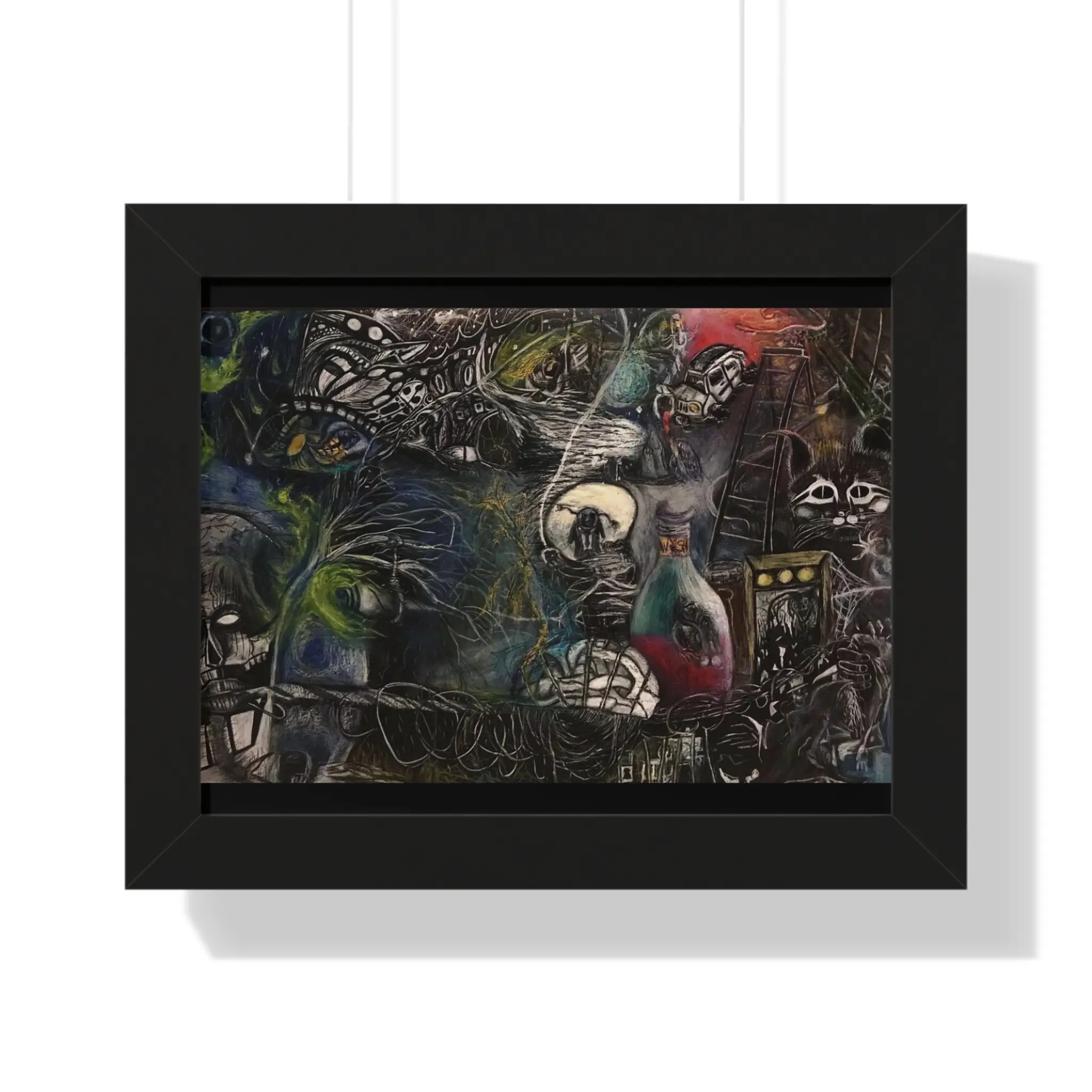 Framed Horizontal Poster - High-Quality Artwork for Home Decor and Wall Space Kit Photo