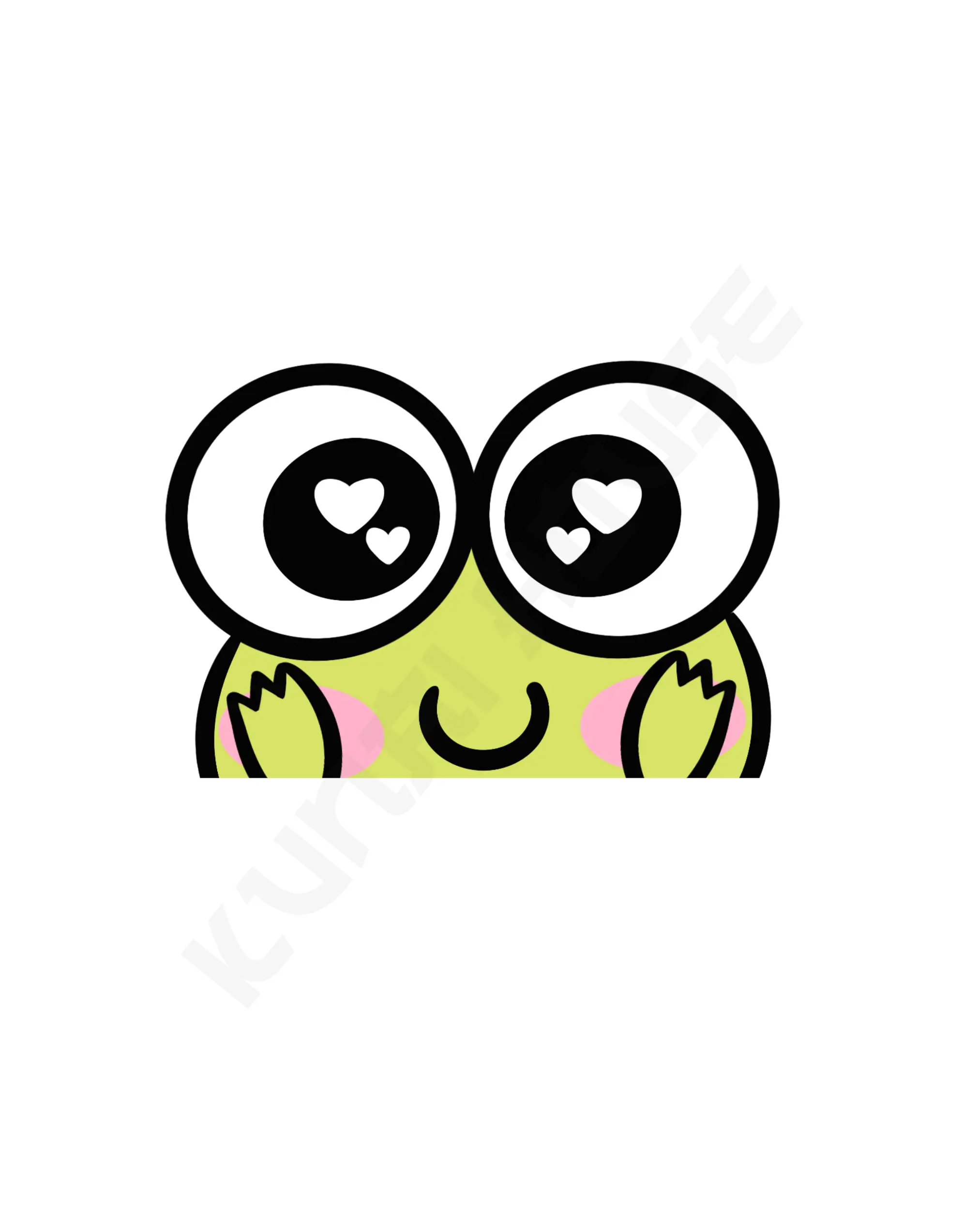 Froggy Peeker Sticker Froggy Peeker Sticker