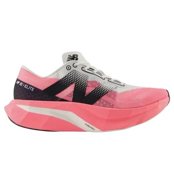 New Balance FuelCell SC Elite v4 Women's Racing Shoes - Pink/White