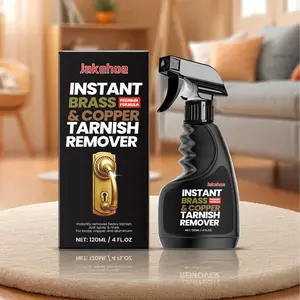 Brass Cleaner Rust Remover, Brass Polish Solution for Removing Water Stains, Protects Brass Shine Surface, Essential Cleaning Tool